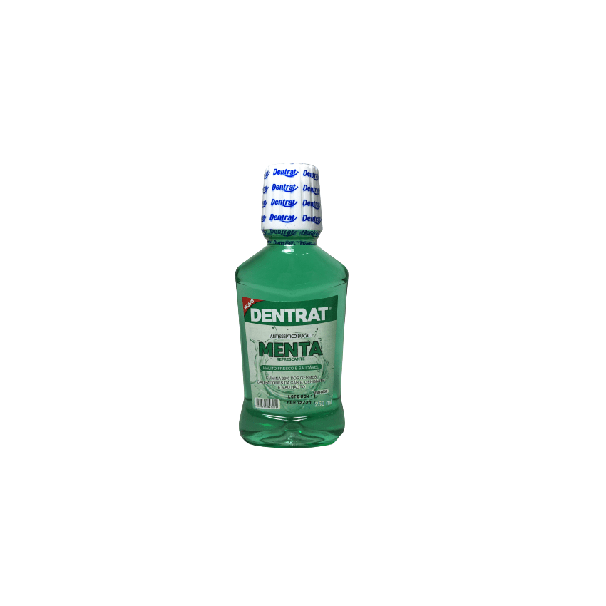 ANTISSÉPTICO BUCAL DENTRAT REFRESCANTE COM 250ML