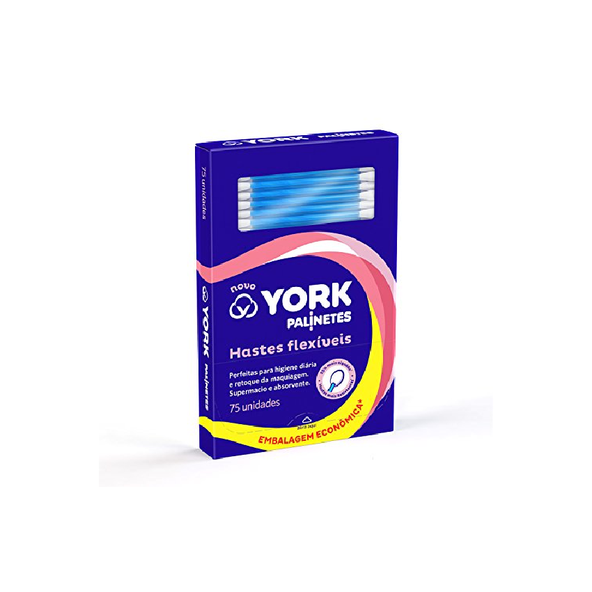 COTONETES YORK COM 75 UNIDADES
