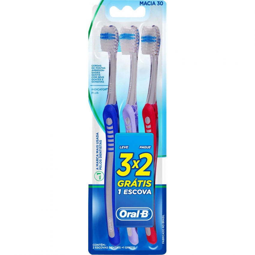 ESCOVA DENTAL ORAL-B INDICATOR PLUS LEVE 3 PAGUE 2