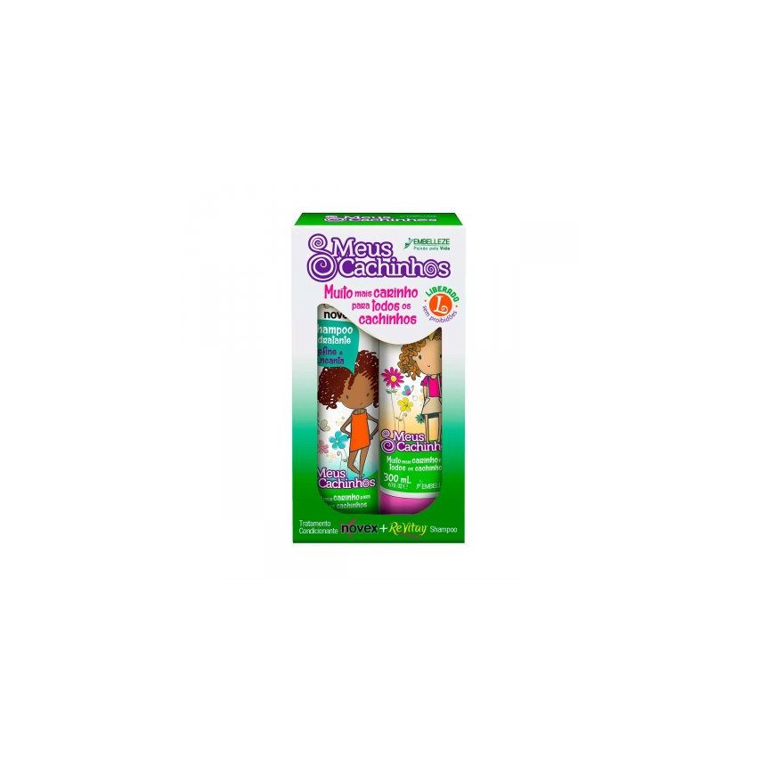 KIT REVITAY NOVEX SHAMPOO+CONDICIONADOR MEUS CACHINHOS