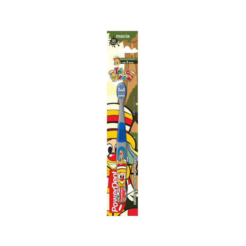 ESCOVA DENTAL INFANTIL POWERDENT TELECO TECO UNIDADE
