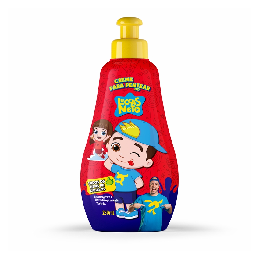 CREME PARA PENTEAR CIA DA NATUREZA LUCCAS NETO 250ML