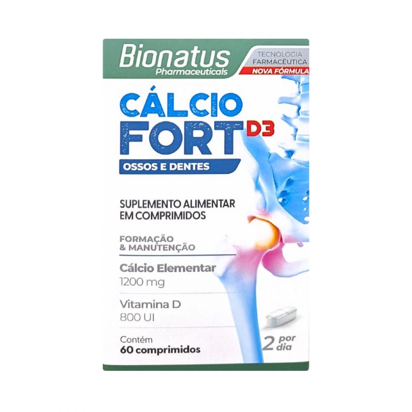 CALCIO FORT D3 COM 60 COMPRIMIDOS