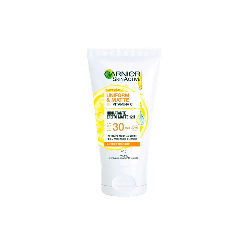 GARNIER SKINACTIVE+VITAMINA C ANTIOLEOSIDADE FPS30 40G