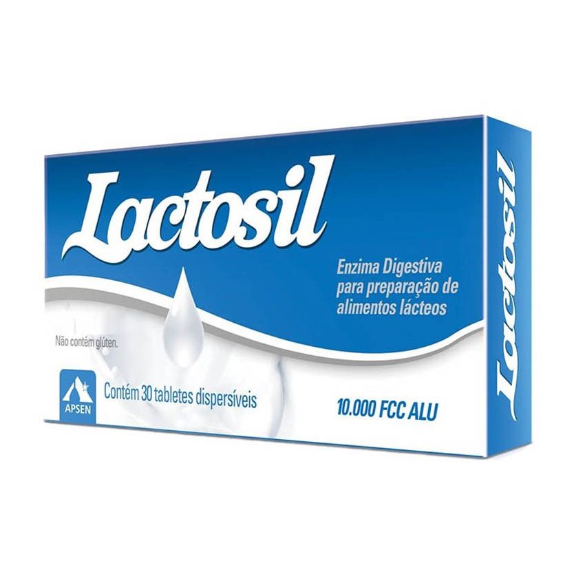LACTOSIL 10.000 COM 30 TABLETES-APSEN-