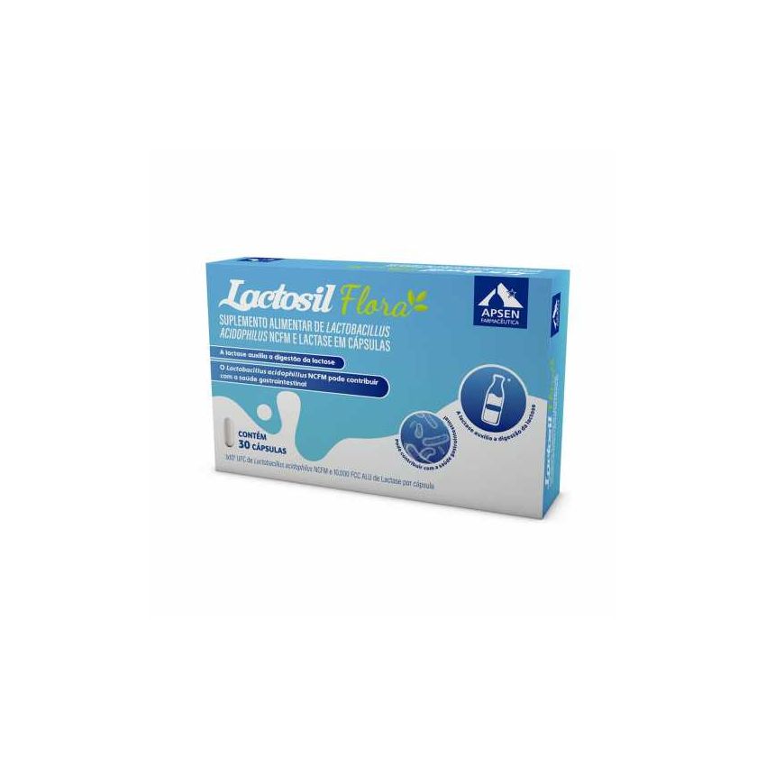 LACTOSIL FLORA COM 30 CÁPSULAS-APSEN-