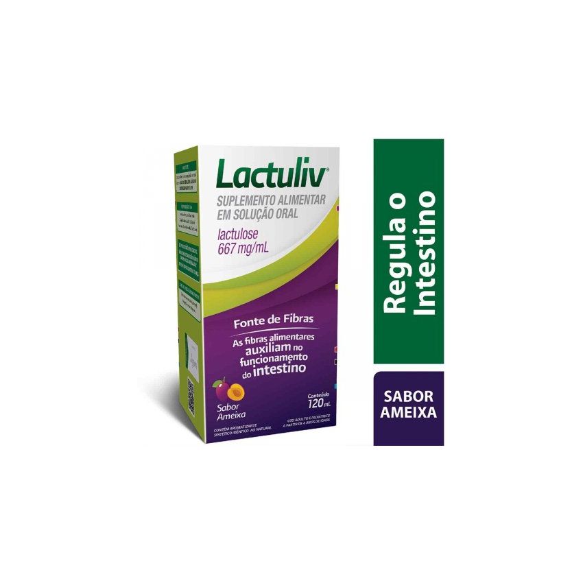 LACTULIV XAROPE AMEIXA COM 120 ML -LEGRAND-