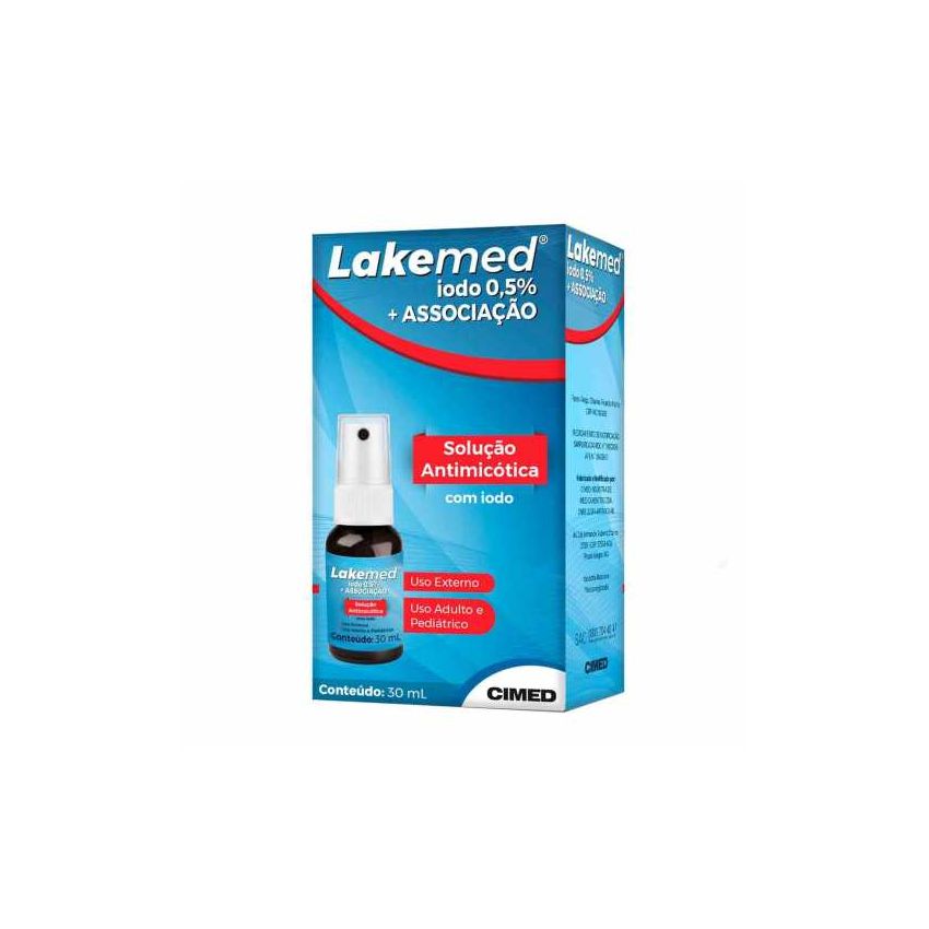 LAKEMED SOLUÇÃO ORAL TOPICA SPRAY COM 30ML-CIMED-