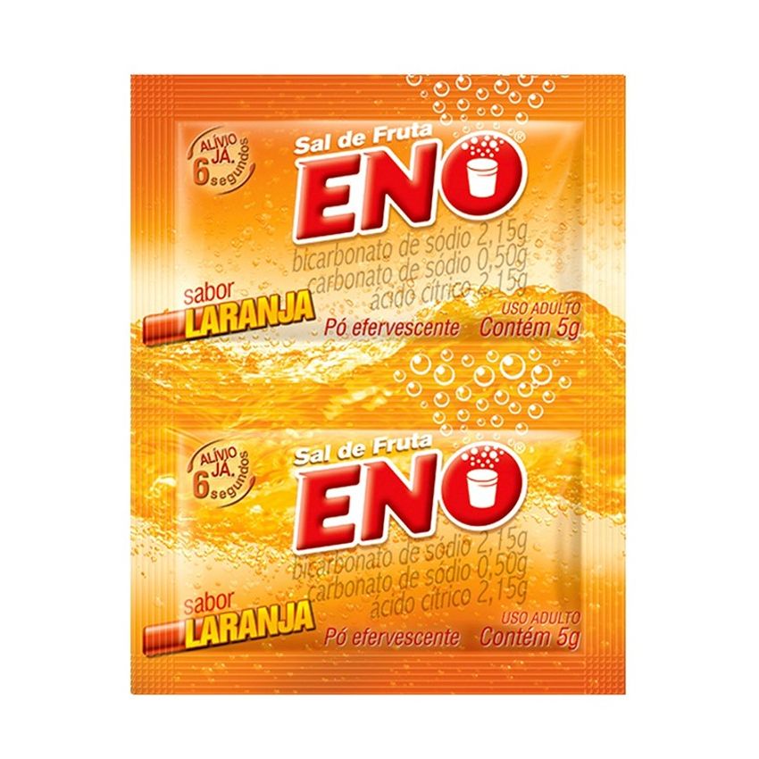 SAL FRUTA ENO LARANJA COM 2 ENVELOPES