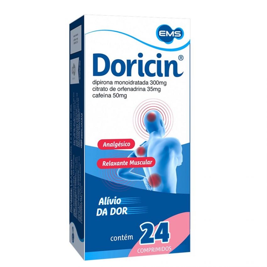 DORICIN COM 24 COMPRIMIDOS