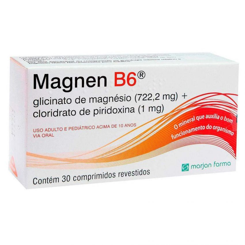 MAGNEN B6 COM 30 COMPRIMIDOS-MARJAN-