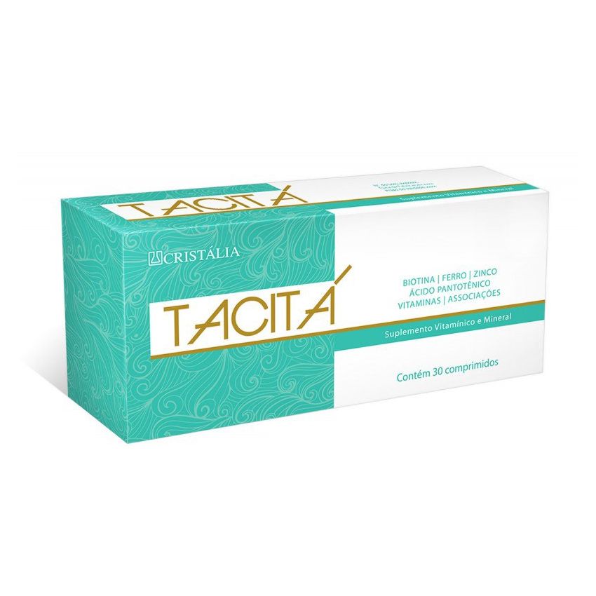 TACITA COM 30 COMPRIMIDOS-CRISTALIA-