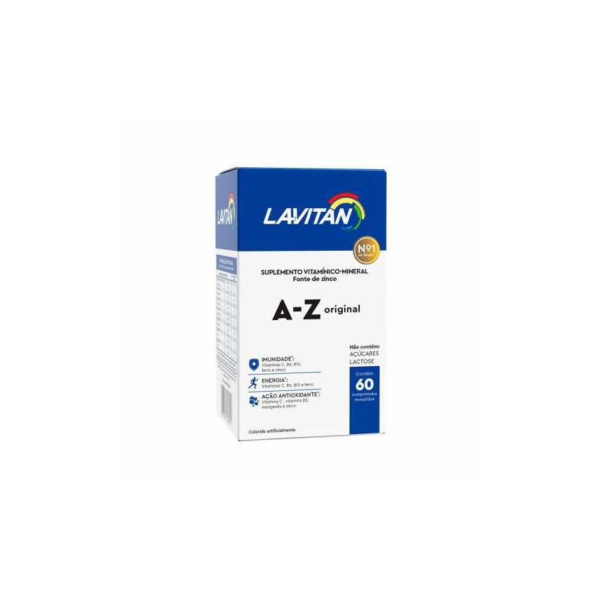 LAVITAN A-Z COM 60 COMPRIMIDOS