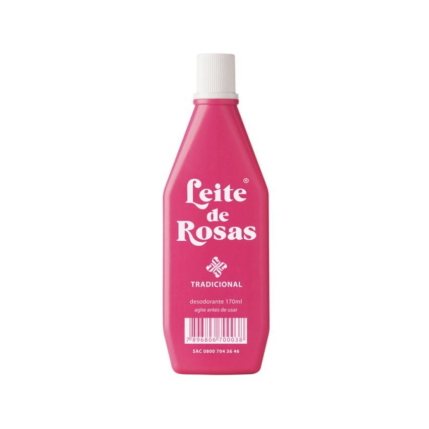 LEITE DE ROSAS TRADICIONAL 170ML.