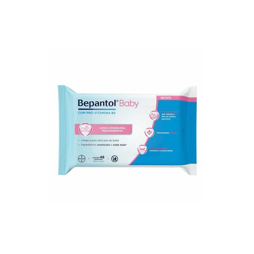 LENCOS UMEDECIDOS BEPANTOL BABY 48UN 
