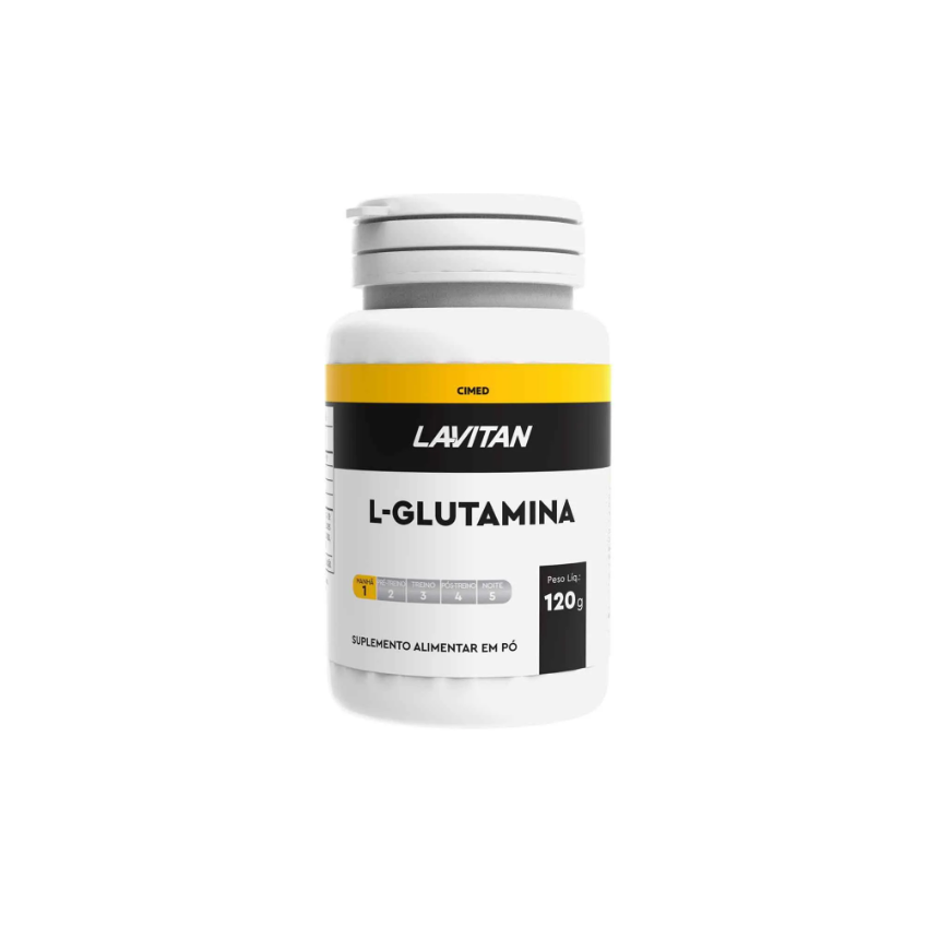 LAVITAN GLUTAMINA COM 120 GRAMAS