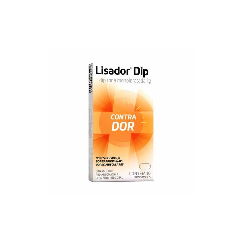LISADOR DIP 1G COM 10 COMPRIMIDOS