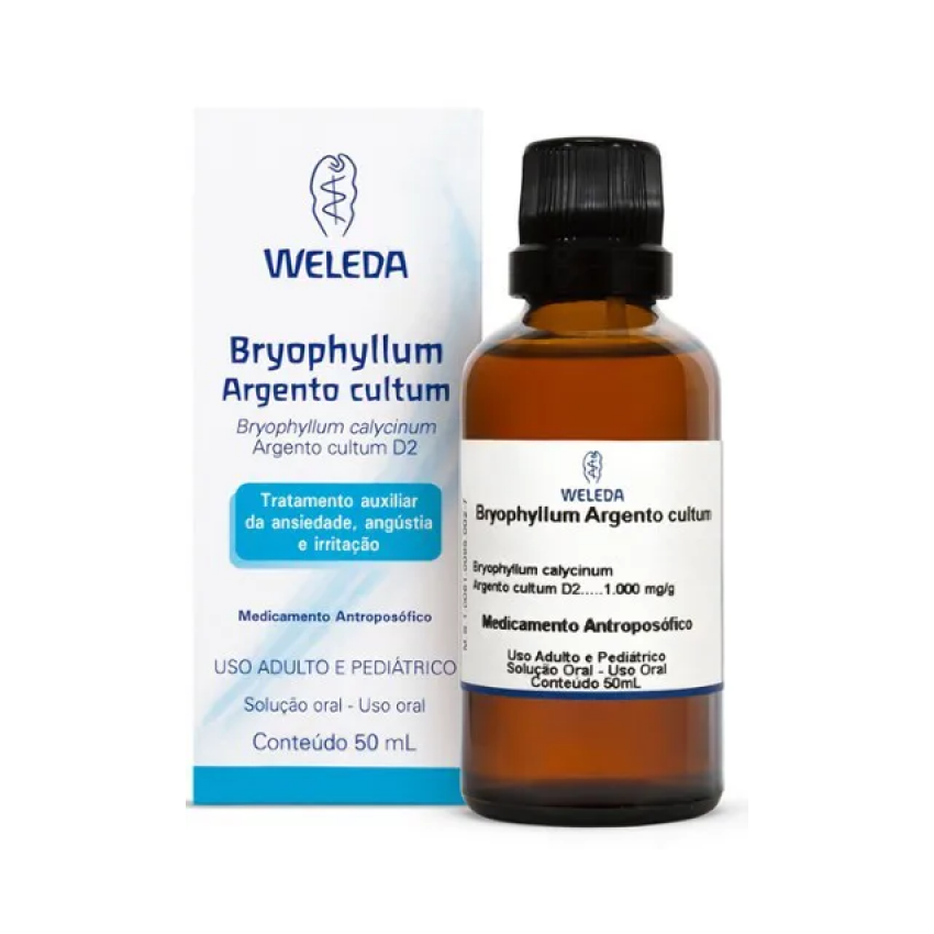 BRYOPHYLLUM ARGENTO CULTUM SOLUÇÃO ORAL COM 50ML 