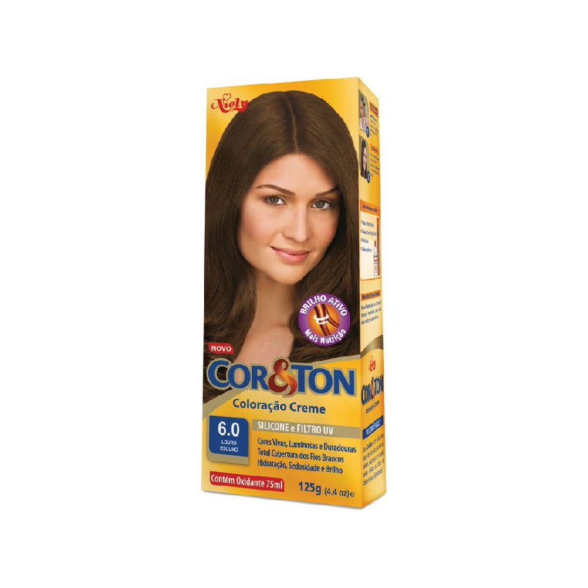 TINTURA COR&TON LOURO ESCURO 6.0