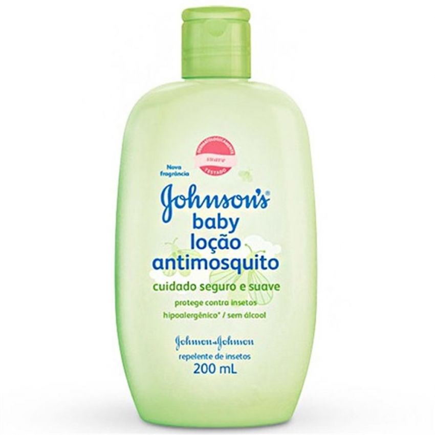 LOÇÃO JOHNSON & JOHNSON BABY ANTI MOSQUITO 200ML