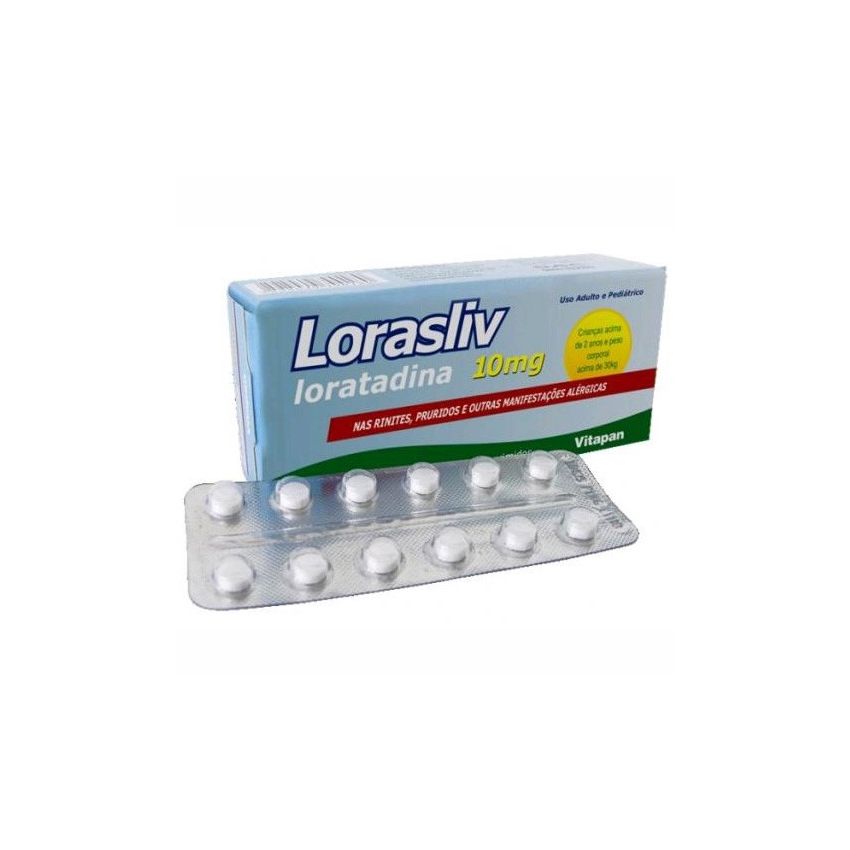 LORASLIV 10MG COM 12 COMPRIMIDOS