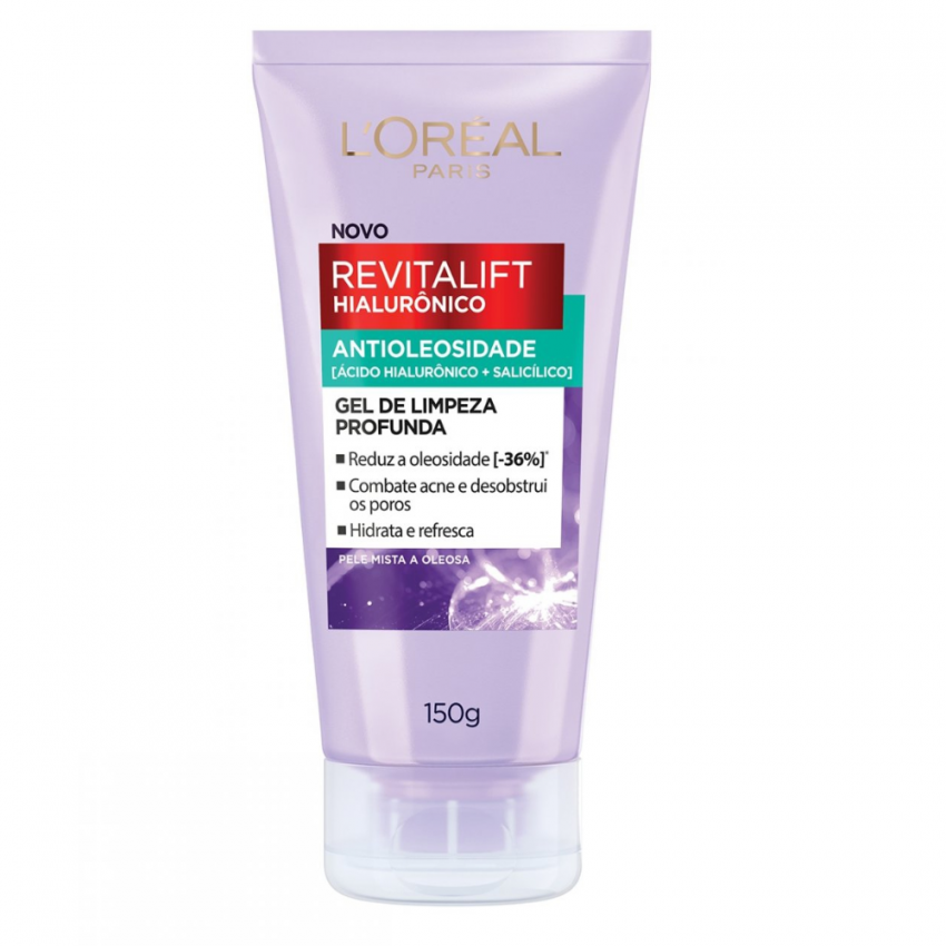 GEL DE LIMPEZA FACIAL REVITALIFT HIALURONICO OILCONTROL 150G