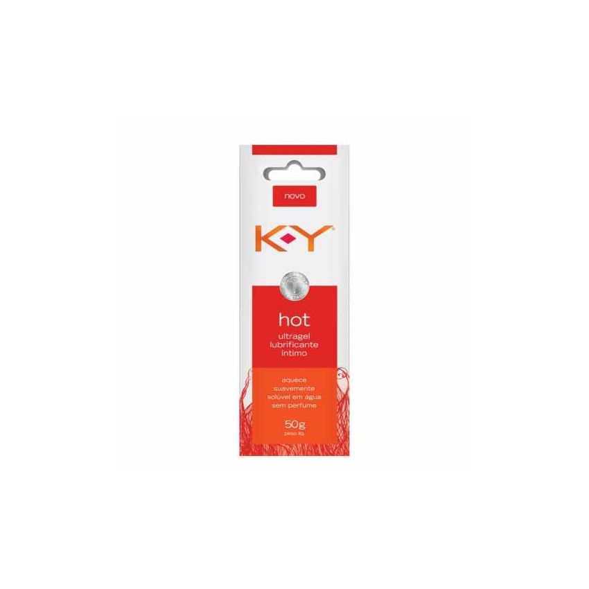 K-Y GEL LUBRIF INTIMO HOT COM 50 GRAMAS
