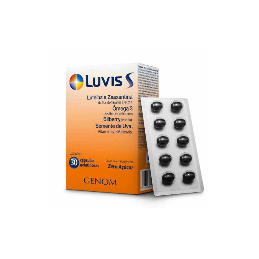 LUVIS COM 30 CAPSULAS GELATINOSAS