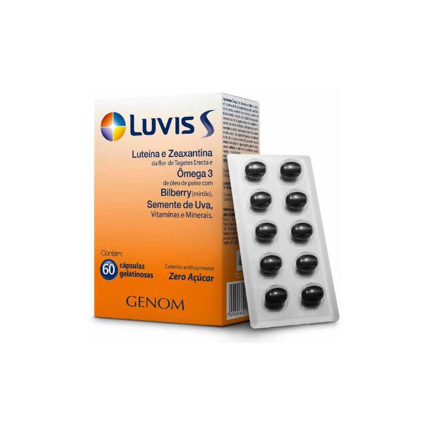 LUVIS COM 60 CAPSULAS GELATINOSAS