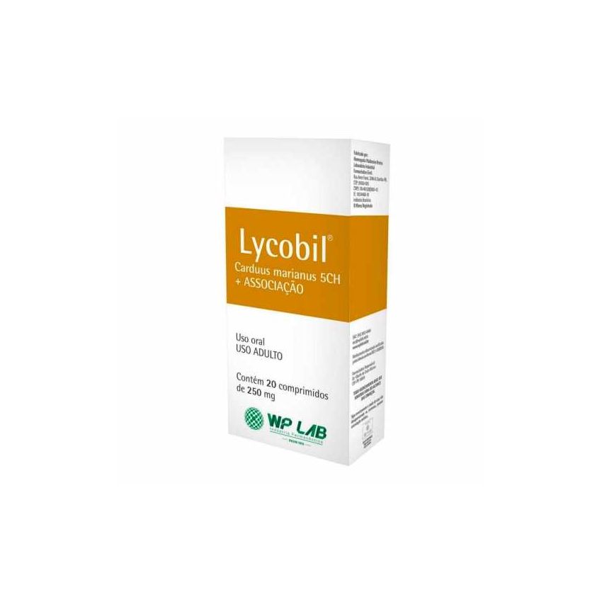 LYCOBIL 250MG COM 20 COMPRIMIDOS