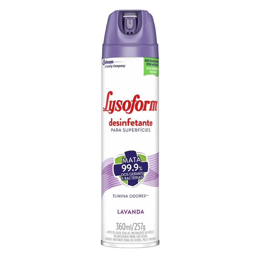 LYSOFORM SPRAY LAVANDA 360ML