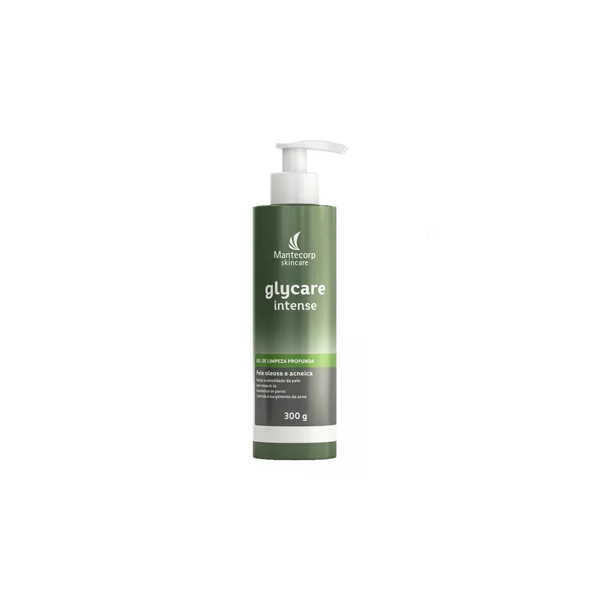 GLYCARE INTENSE GEL DE LIMPEZA PROFUNDA COM 300 GRAMAS