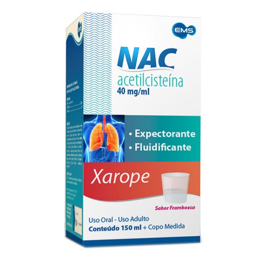 NAC 150ML 40mg/ml xpe fr 150ml adul
