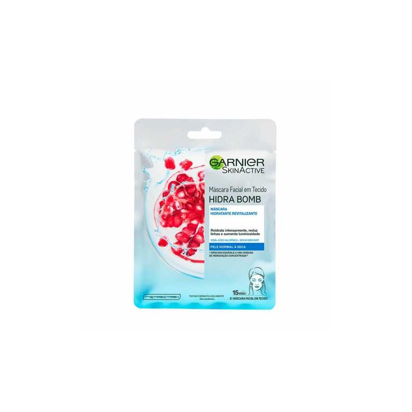 MÁSCARA FACIAL GARNIER HIDRATANTE REBITALIZANTE HIDRA BOMB