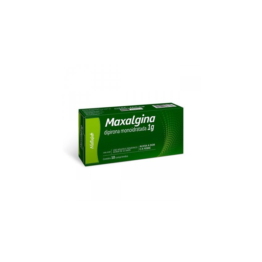 MAXALGINA 1G COM 10 COMPRIMIDOS