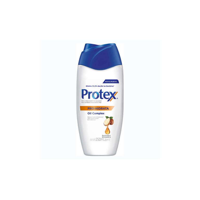 SABONETE LÍQUIDO PROTEX PRO-HIDRA AMÊNDOA 250ML