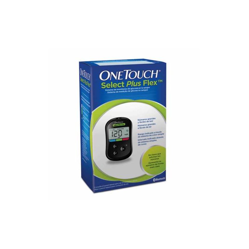 MEDIDOR DE GLICEMIA ONETOUCH SELECT PLUS FLEX 