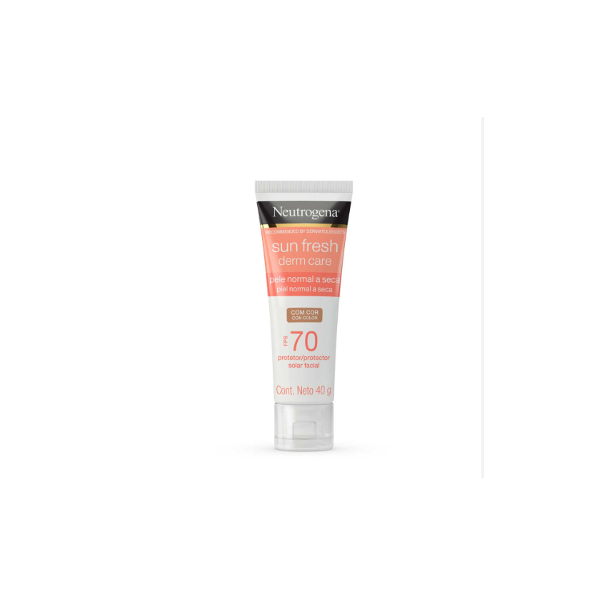 PROT SOLAR FACIAL SUN FRESH FPS70 DERM CARE SEM COR 