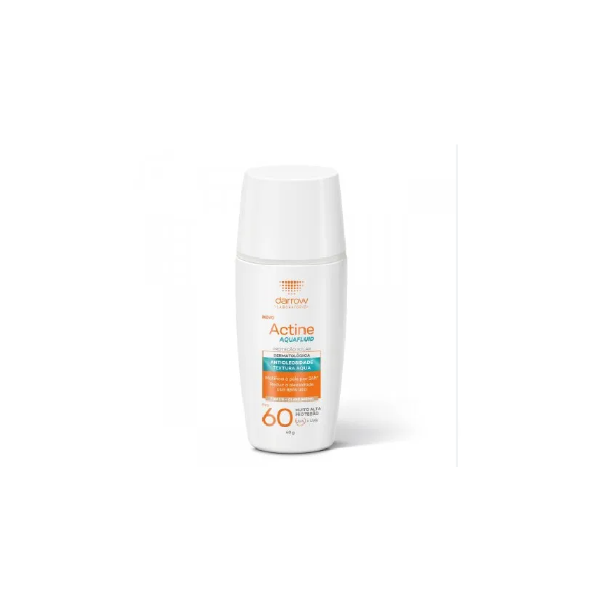 PROTETOR SOLAR ACTNE AQUAFLUID FPS60 COM 40 CLARO/MEDIO