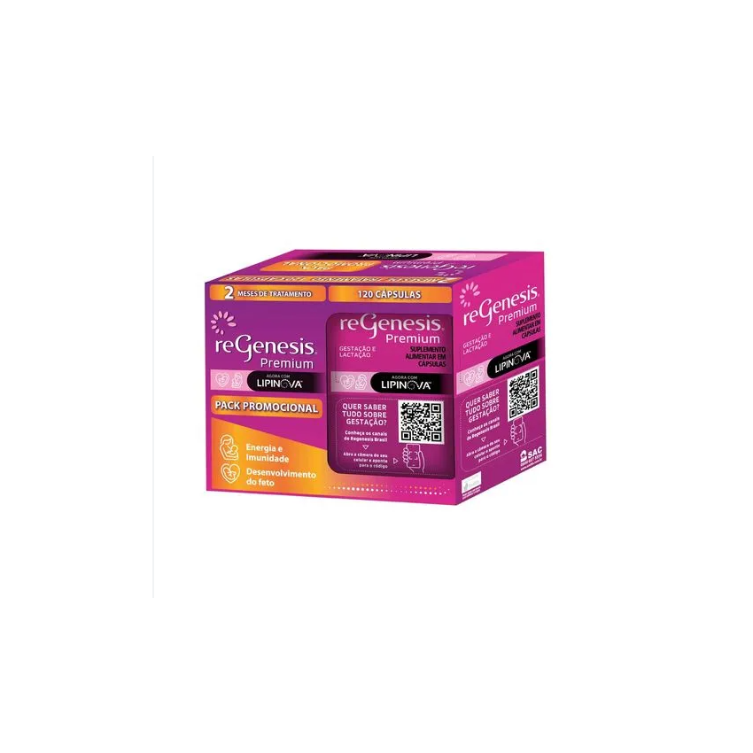 REGENESIS PREMIUM 2 UNIDADES COM 60 CAPSULAS