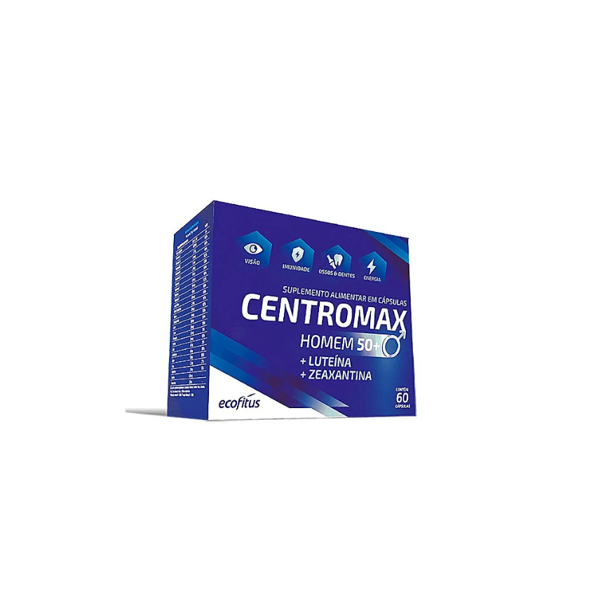 CENTROMAX HOMEM 50+ COM 60 CAPSULAS