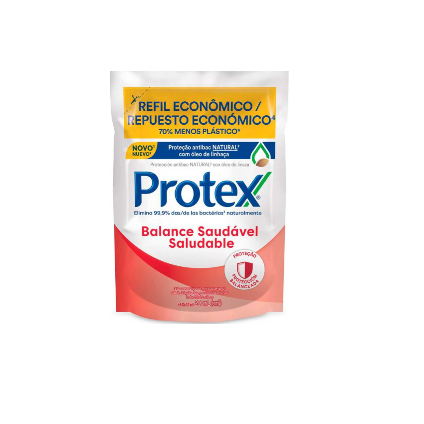 SABONETE PROTEX REFIL BALANCE SAUDAVEL 200ML