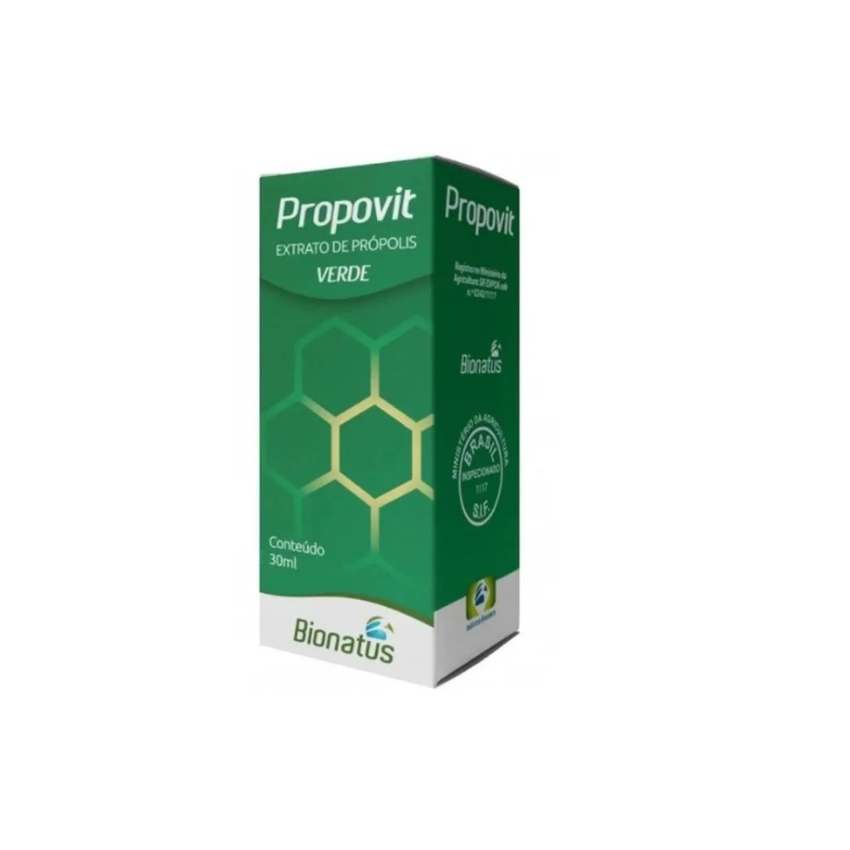 PROPOVIT EXTRATO DE PROPOLIS VERDE COM 30 ML VALIDADE 03/2026