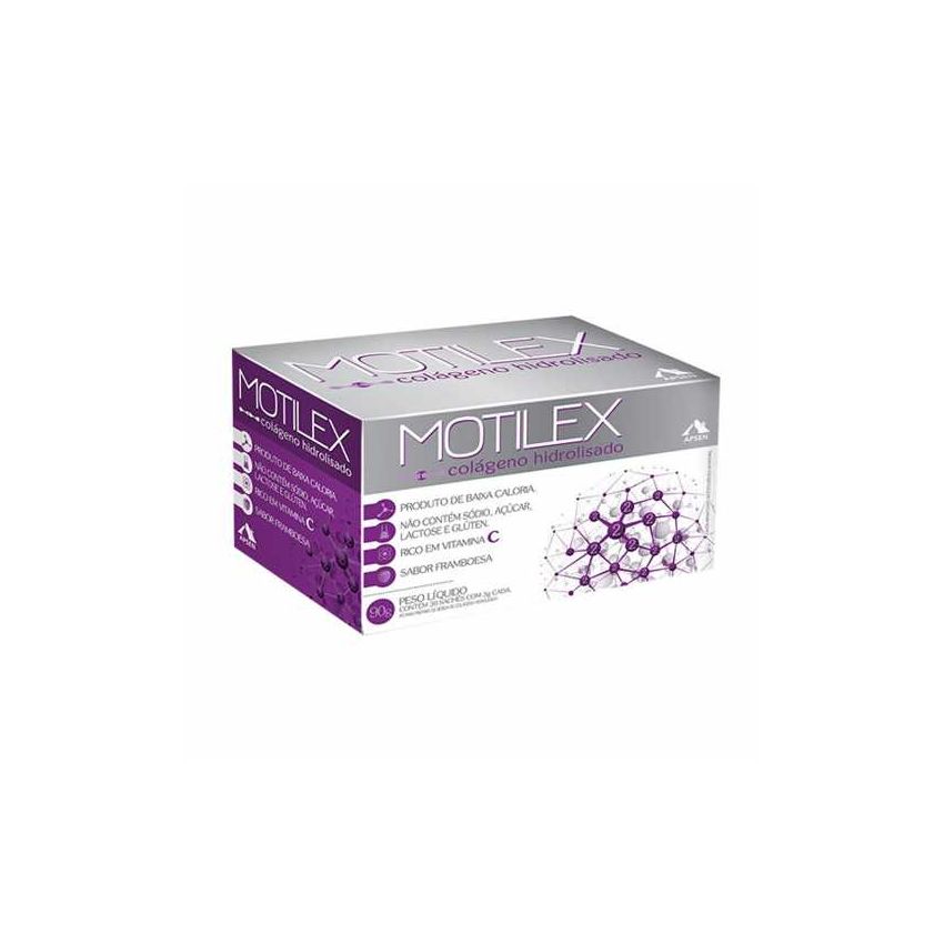 MOTILEX 30 SACHES DE 3 GRAMAS CADA SABOR FRAMBOESA-APSEN-