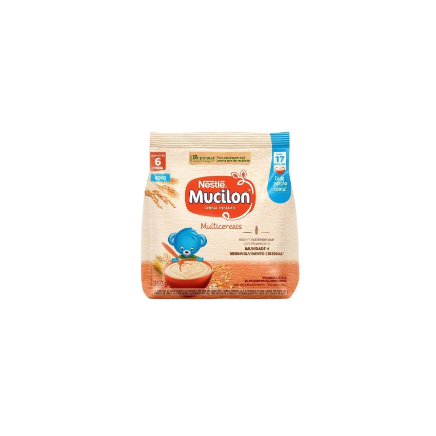 MUCILON SACHÊ MULTICEREAIS 360 GRAMAS 