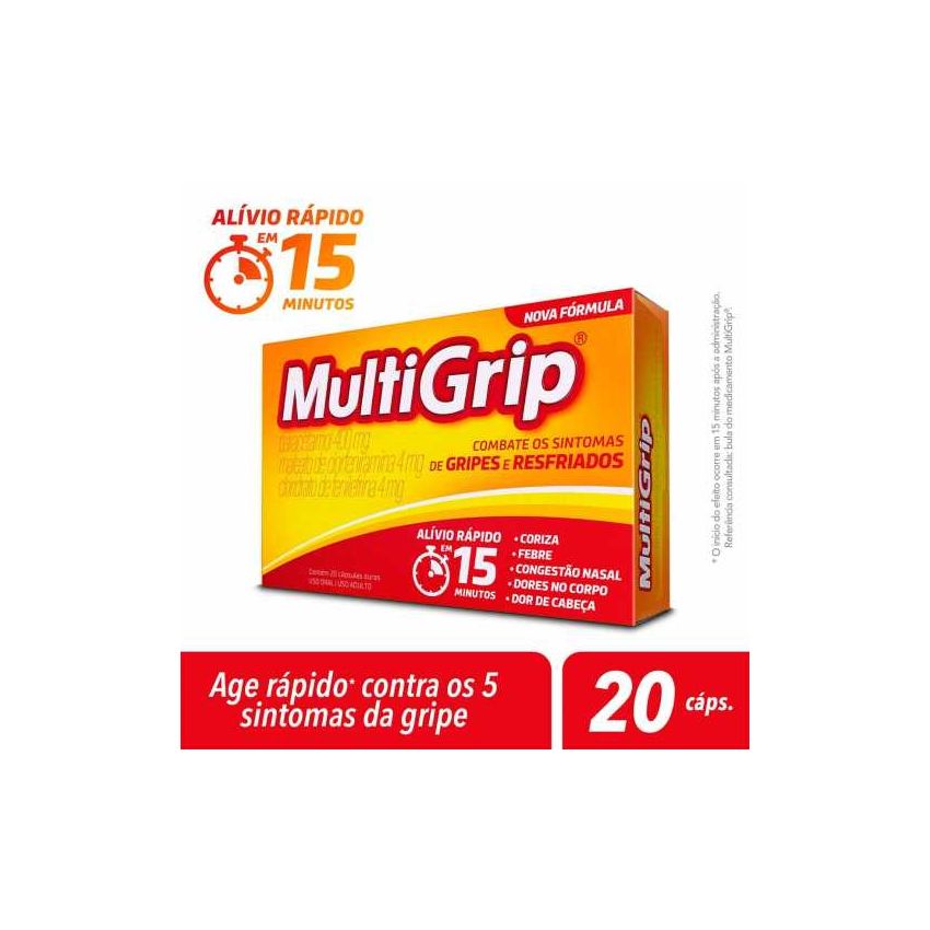 MULTIGRIP COM 20 CÁPSULAS