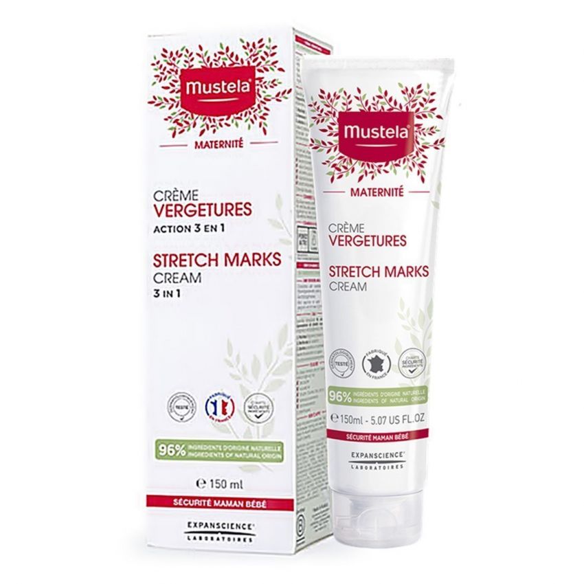 MUSTELA CREME VERGETURES 3EM1 150ML 