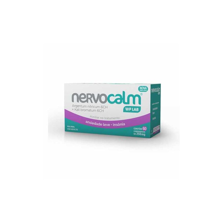 NERVOCALM 250MG COM 60 COMPRIMIDOS