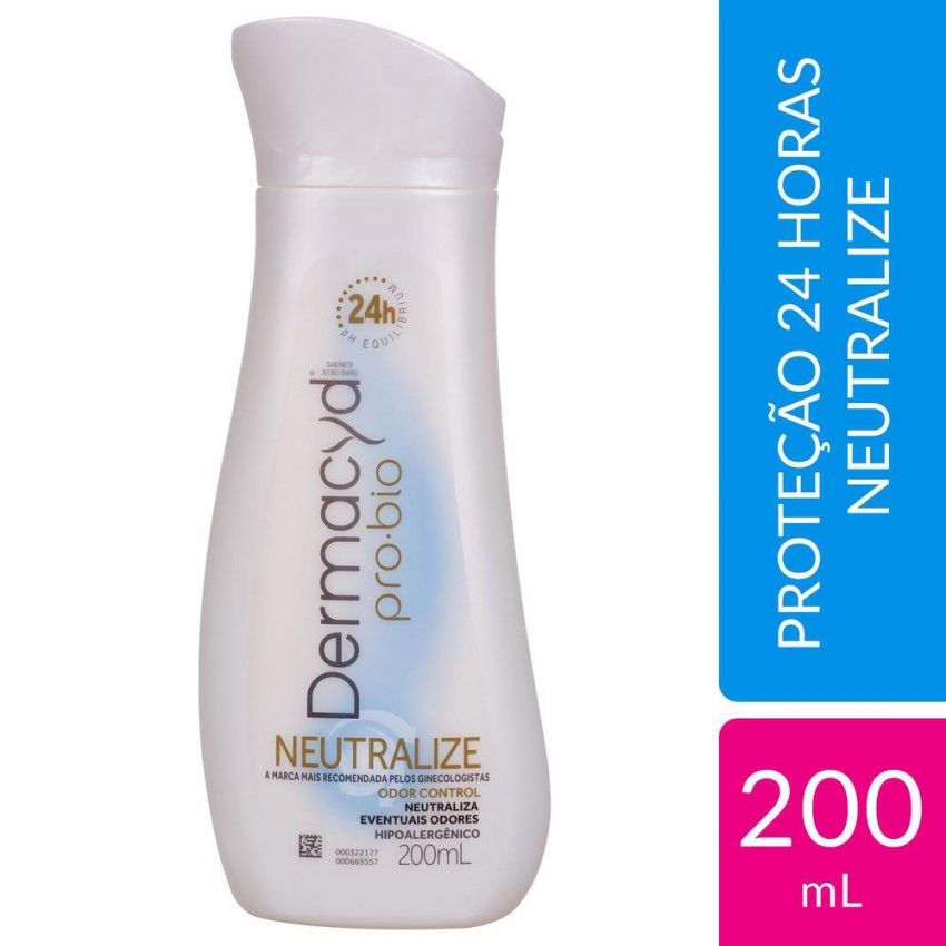 SABONETE ÍNTIMO DERMACYD NEUTRALIZE 200ML
