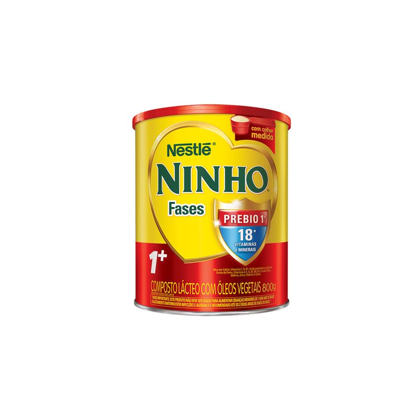 LEITE NINHO FASES 1+ 800G